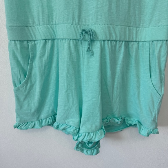 Zara Girls Mint Green Romper Shorts Size 11/12 NWT - Picture 6 of 7